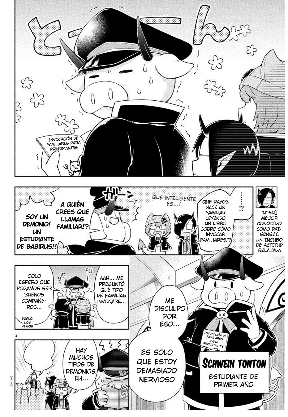 Makai no Shuyaku wa Wareware da! Capítulo 3 - Página 4 en español
