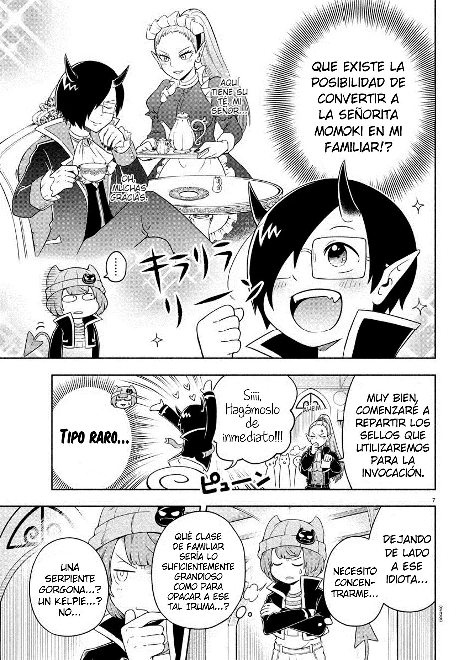 Makai no Shuyaku wa Wareware da! Capítulo 3 - Página 7 en español