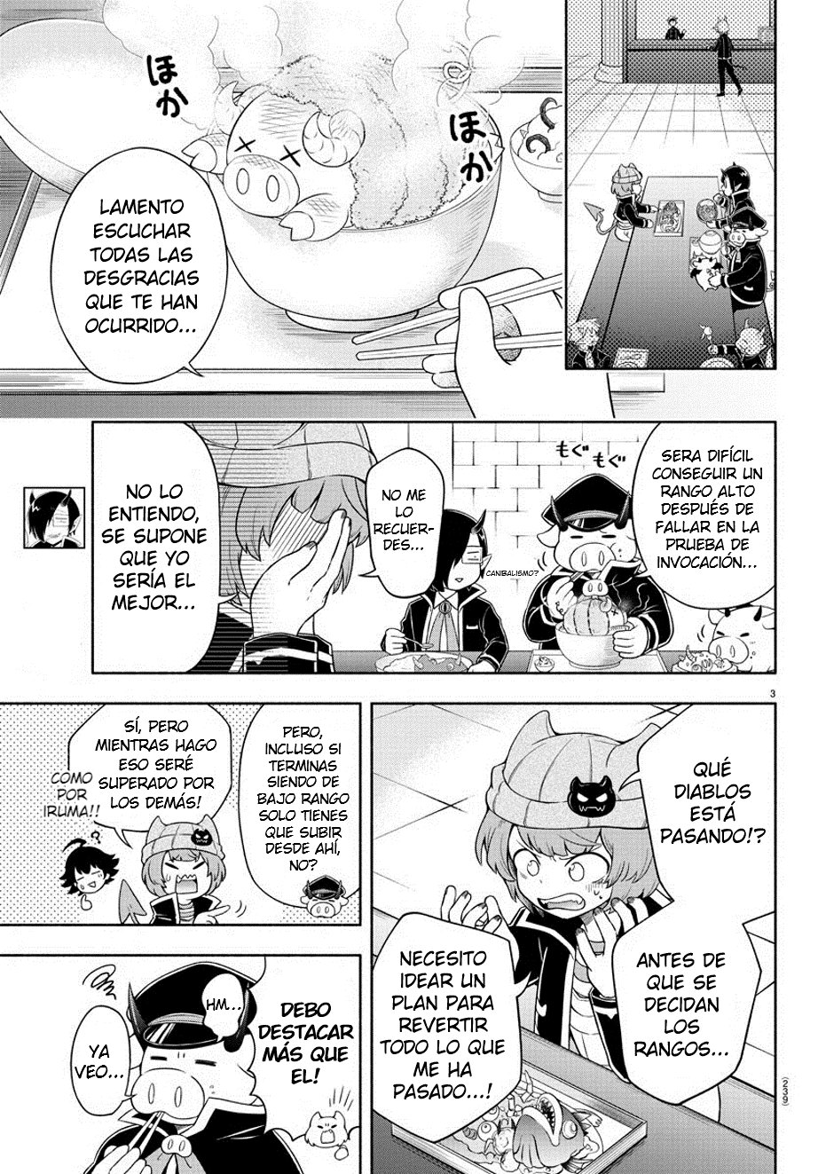 Makai no Shuyaku wa Wareware da! Capítulo 4 - Página 3 en español