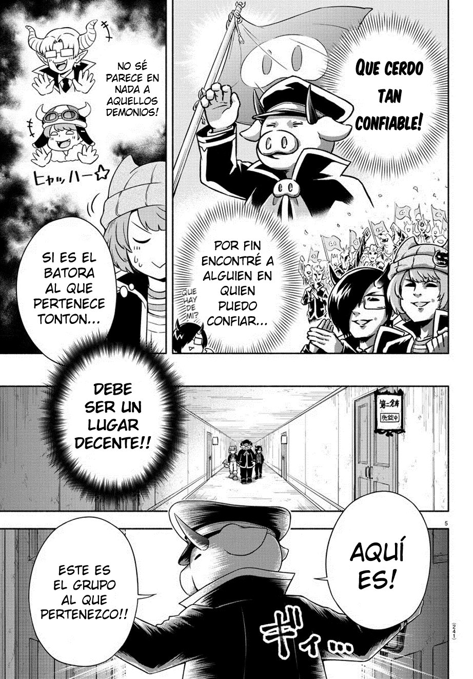 Makai no Shuyaku wa Wareware da! Capítulo 4 - Página 5 en español