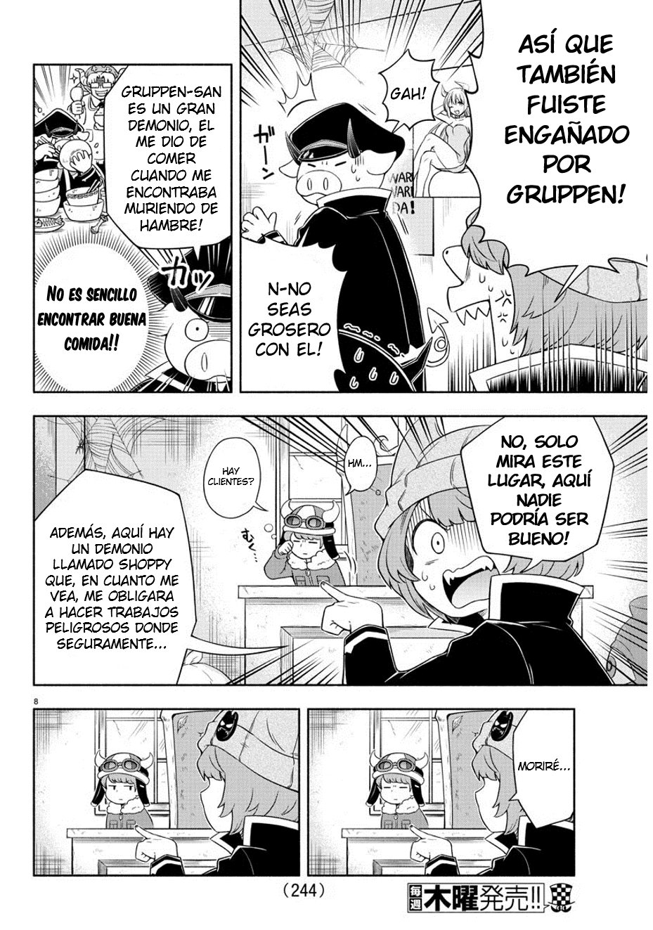 Makai no Shuyaku wa Wareware da! Capítulo 4 - Página 7 en español