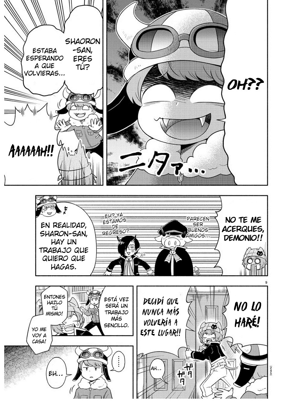 Makai no Shuyaku wa Wareware da! Capítulo 4 - Página 8 en español