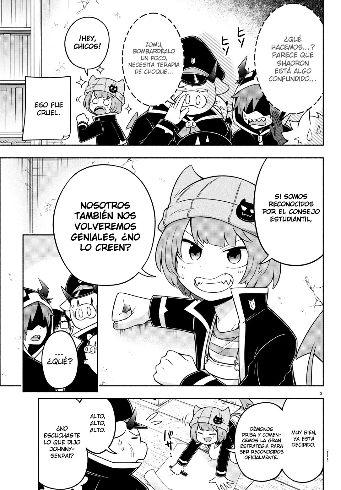 Makai no Shuyaku wa Wareware da! Capítulo 46 - Página 4 en español