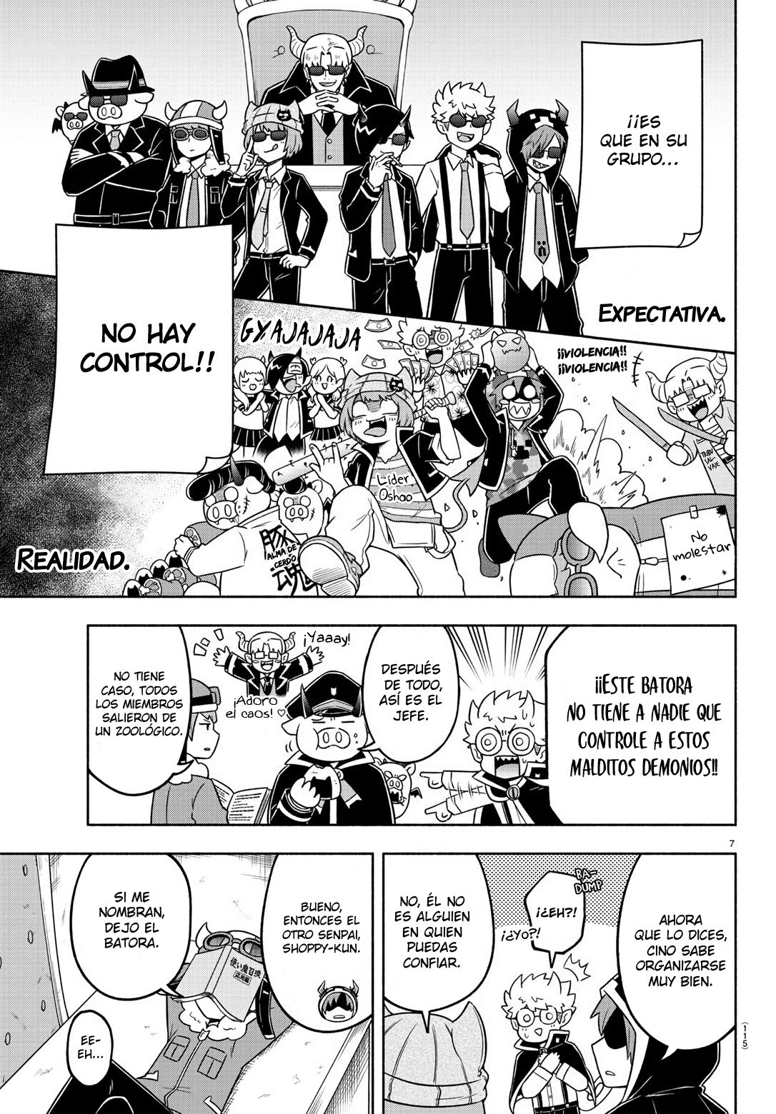 Makai no Shuyaku wa Wareware da! Capítulo 46 - Página 8 en español