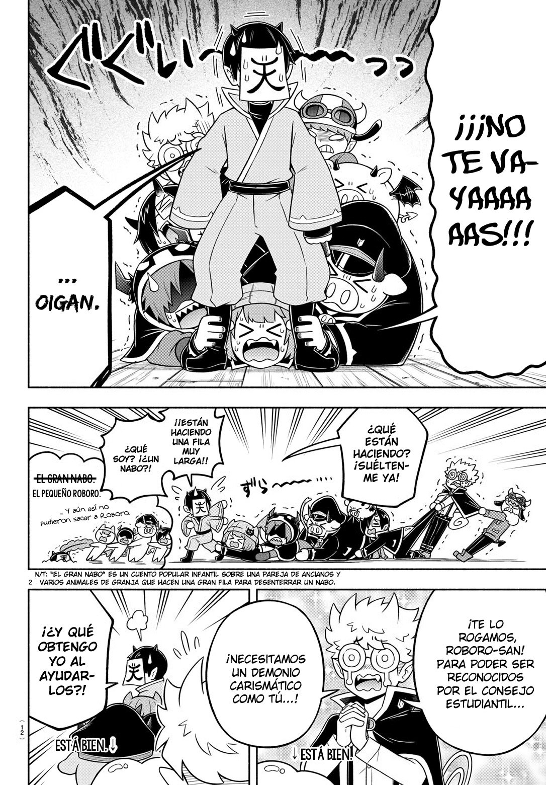 Makai no Shuyaku wa Wareware da! Capítulo 48 - Página 7 en español
