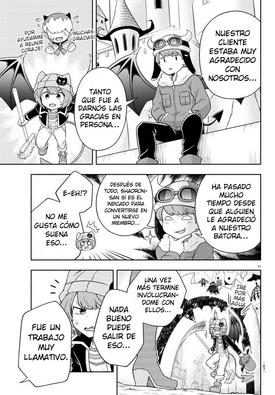 Makai no Shuyaku wa Wareware da! Capítulo 5 - Página 10 en español