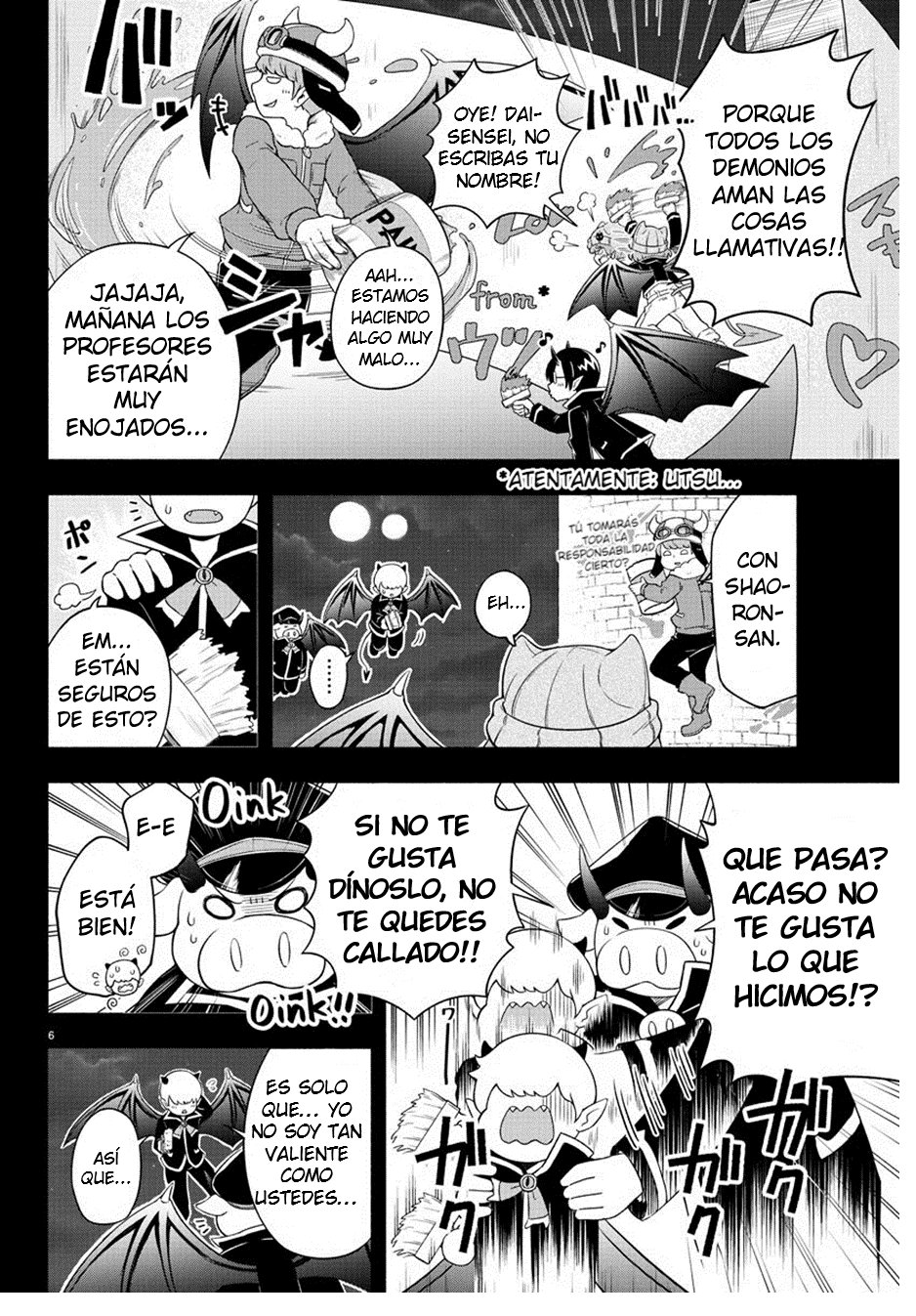 Makai no Shuyaku wa Wareware da! Capítulo 5 - Página 5 en español