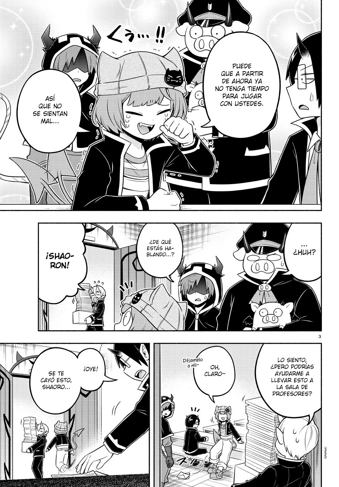 Makai no Shuyaku wa Wareware da! Capítulo 52 - Página 4 en español