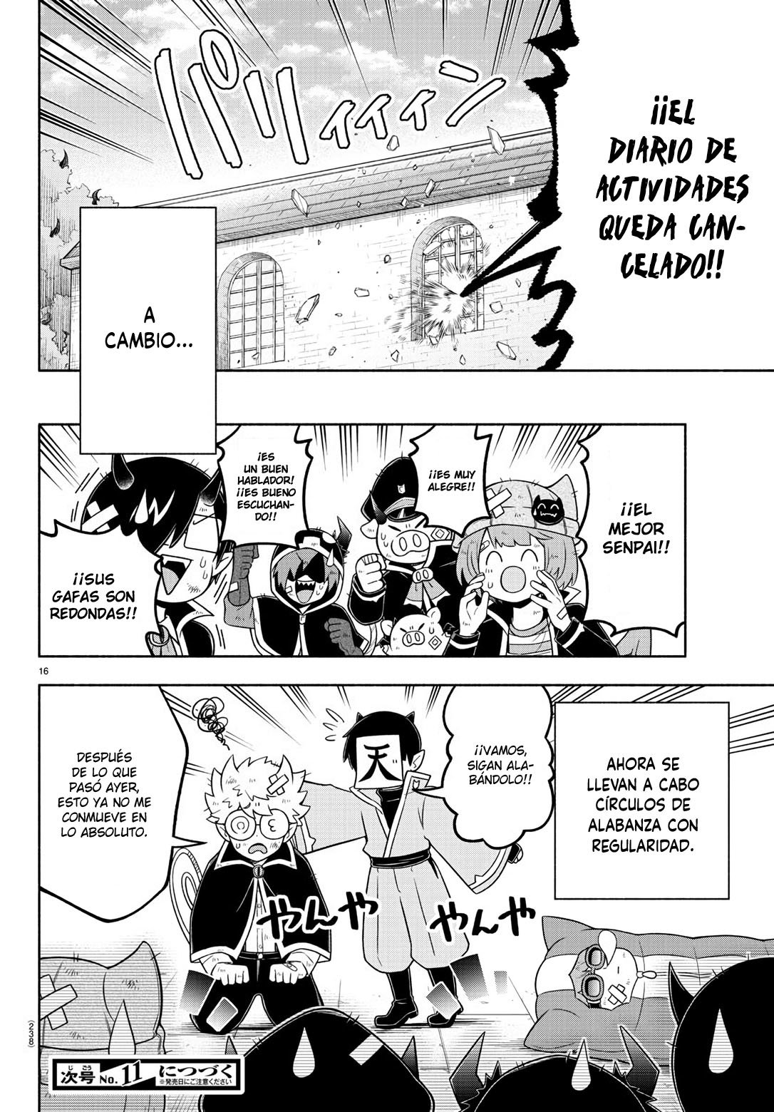 Makai no Shuyaku wa Wareware da! Capítulo 53 - Página 16 en español