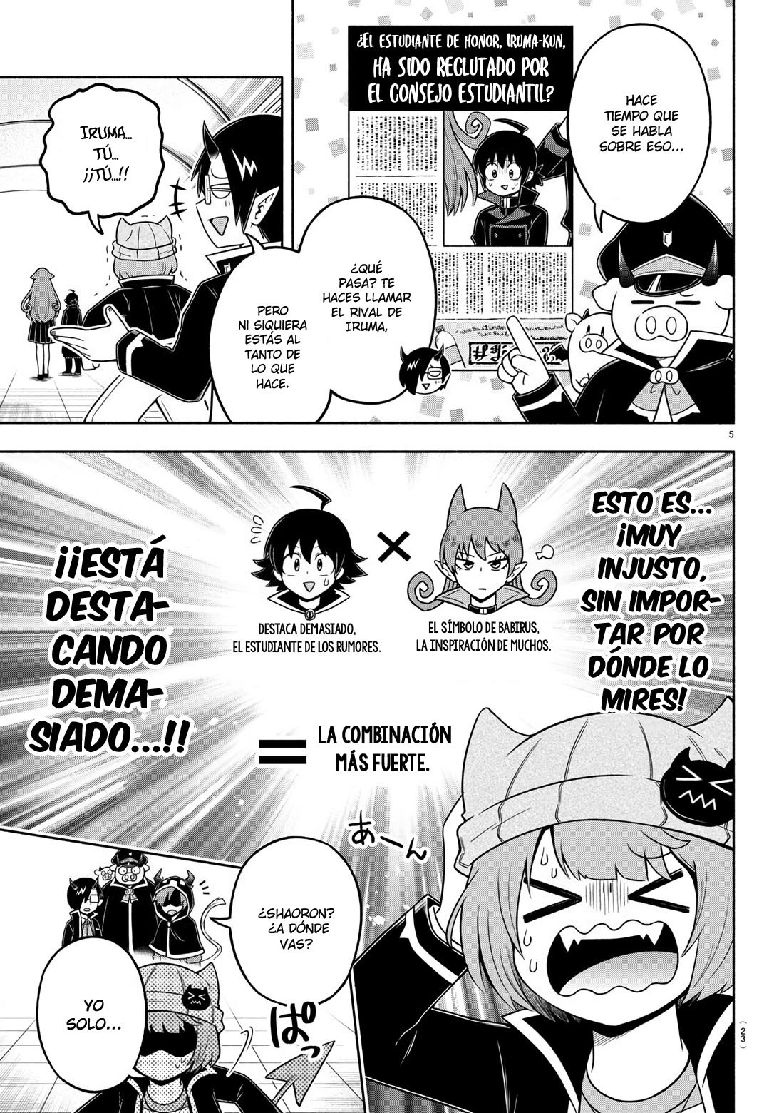 Makai no Shuyaku wa Wareware da! Capítulo 54 - Página 8 en español