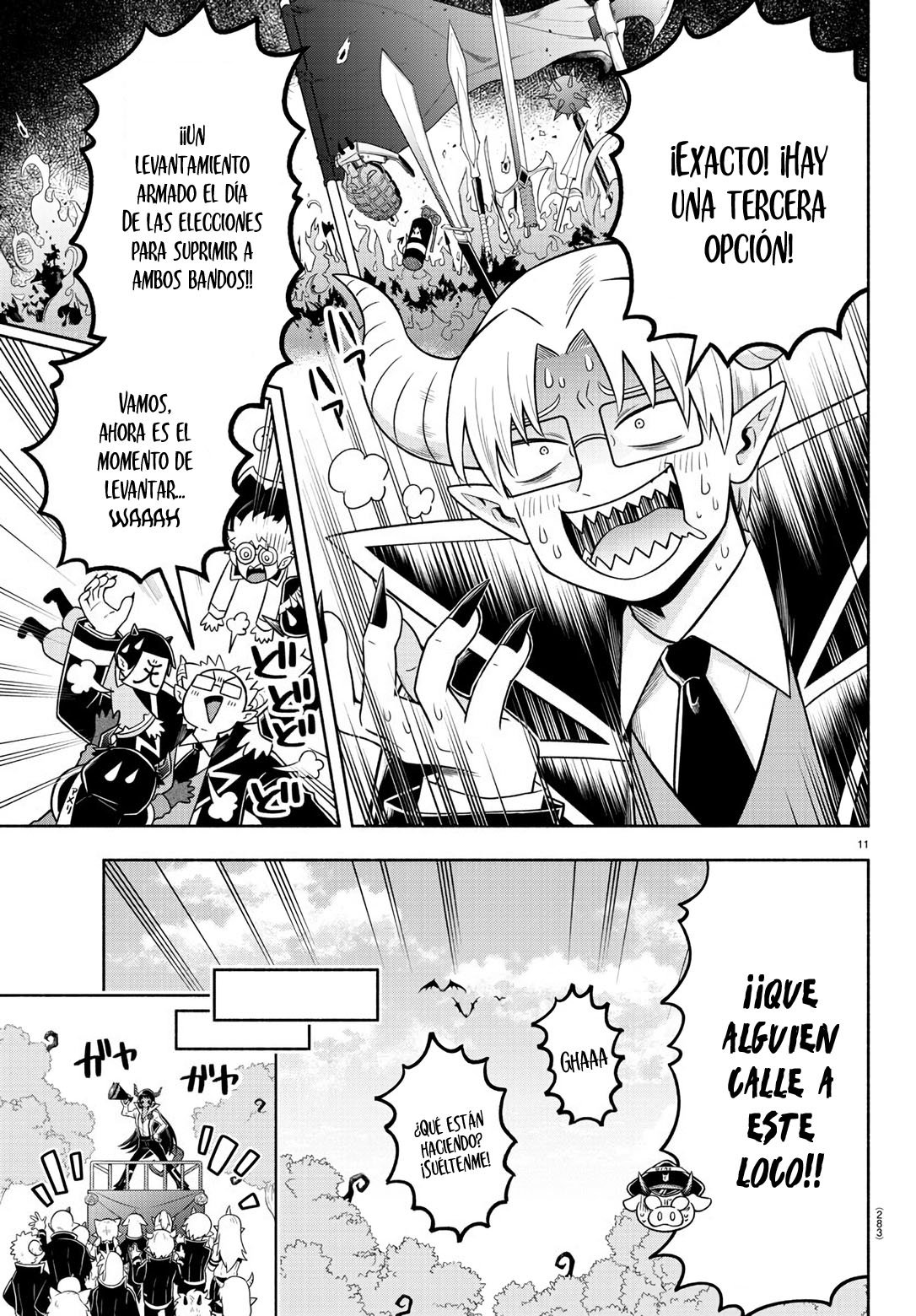Makai no Shuyaku wa Wareware da! Capítulo 55 - Página 12 en español