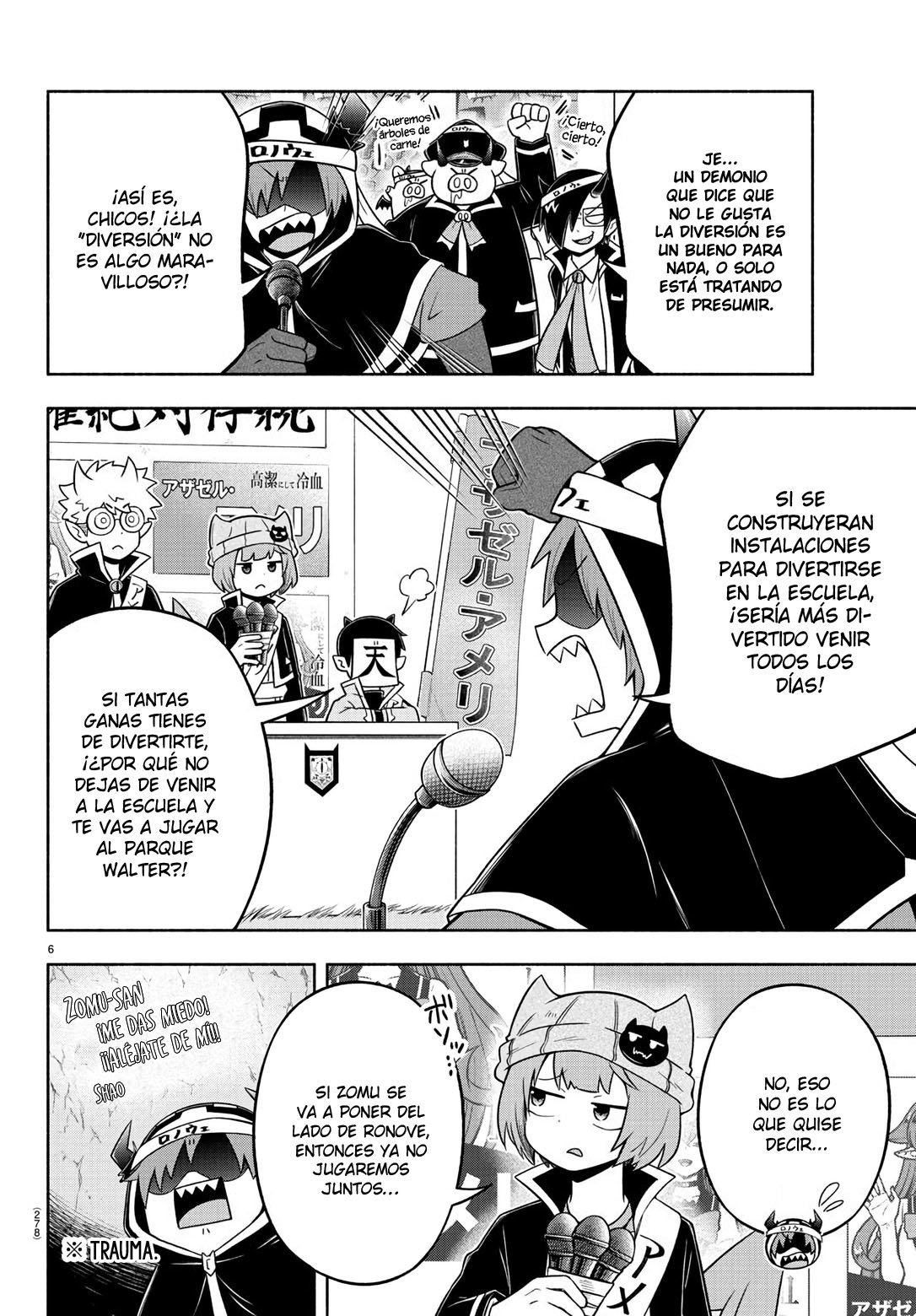 Makai no Shuyaku wa Wareware da! Capítulo 55 - Página 7 en español