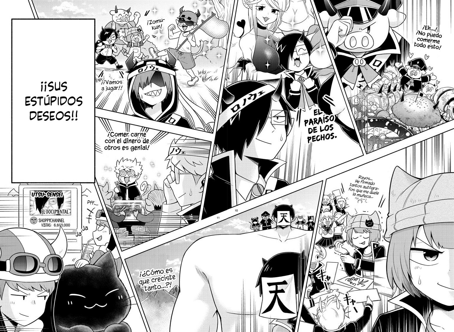 Makai no Shuyaku wa Wareware da! Capítulo 56 - Página 10 en español
