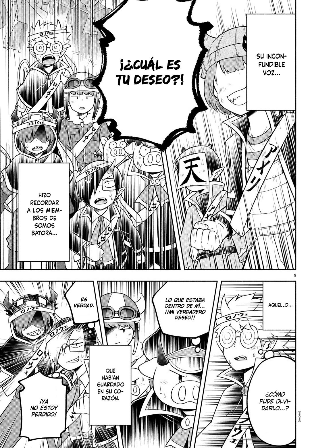 Makai no Shuyaku wa Wareware da! Capítulo 56 - Página 9 en español