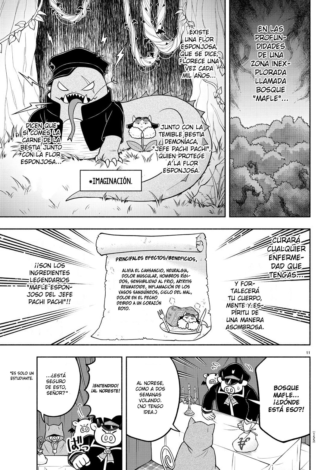 Makai no Shuyaku wa Wareware da! Capítulo 57 - Página 13 en español