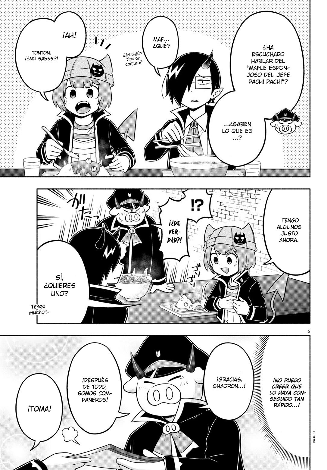 Makai no Shuyaku wa Wareware da! Capítulo 57 - Página 7 en español