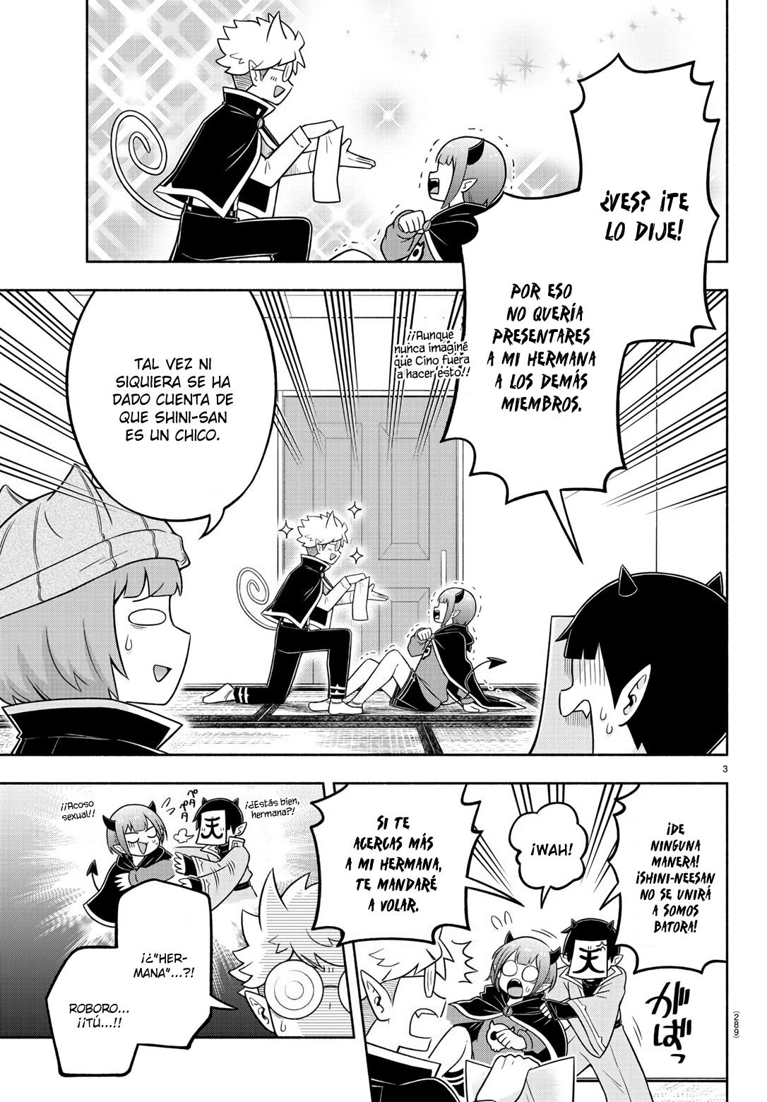 Makai no Shuyaku wa Wareware da! Capítulo 59 - Página 4 en español