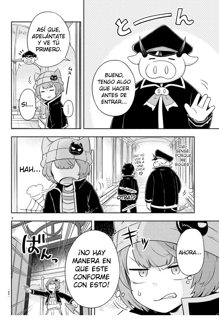 Makai no Shuyaku wa Wareware da! Capítulo 6 - Página 8 en español