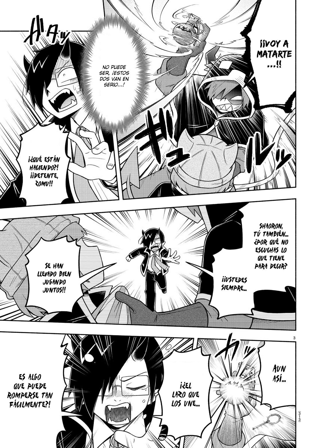 Makai no Shuyaku wa Wareware da! Capítulo 60 - Página 4 en español