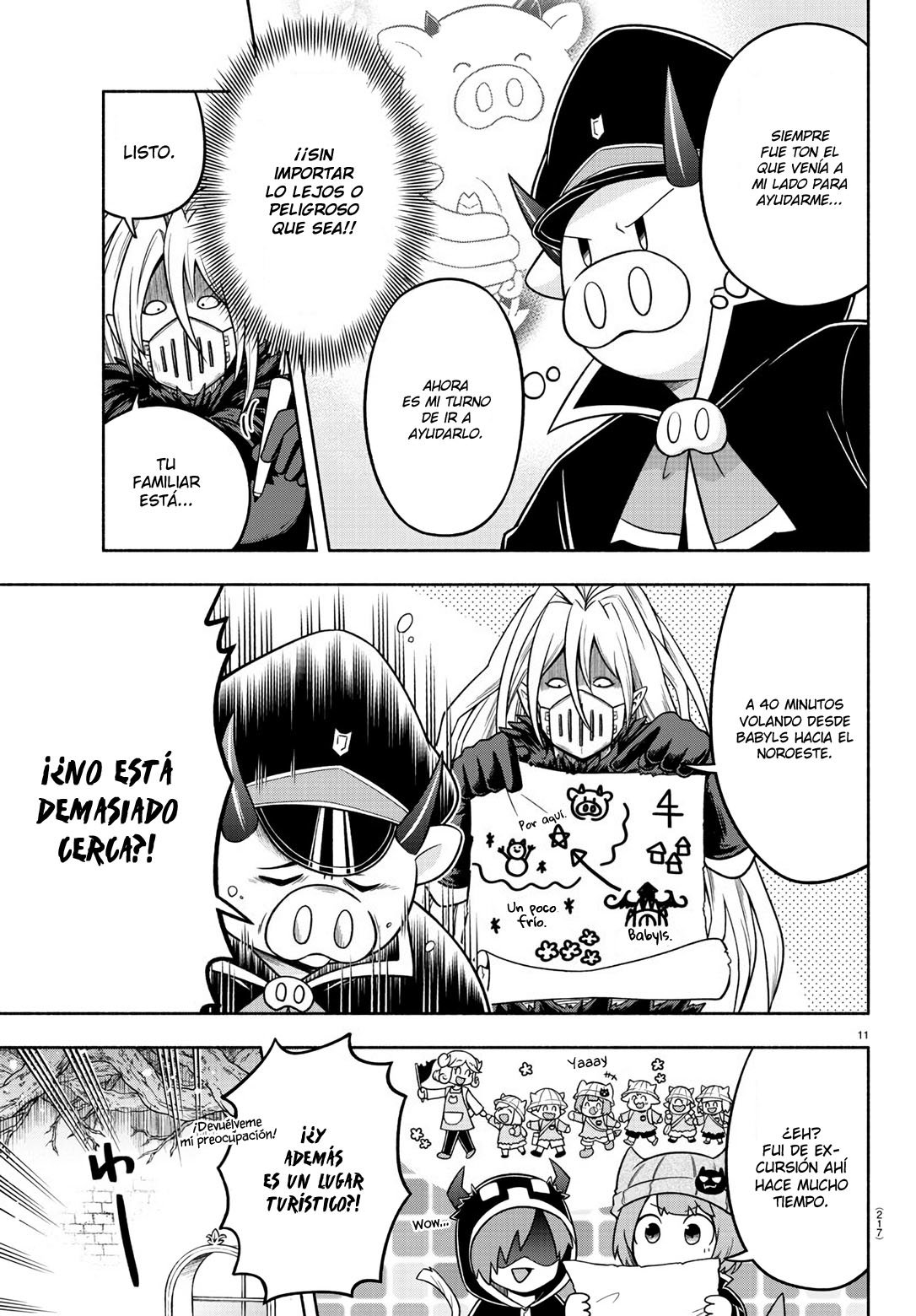 Makai no Shuyaku wa Wareware da! Capítulo 63 - Página 12 en español