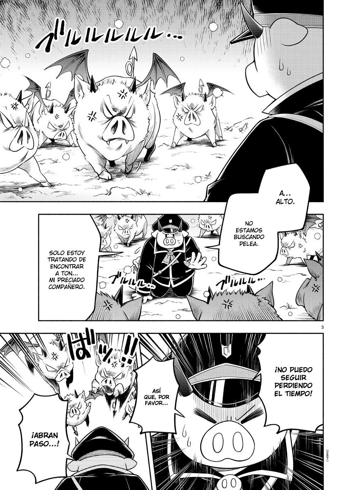 Makai no Shuyaku wa Wareware da! Capítulo 64 - Página 4 en español