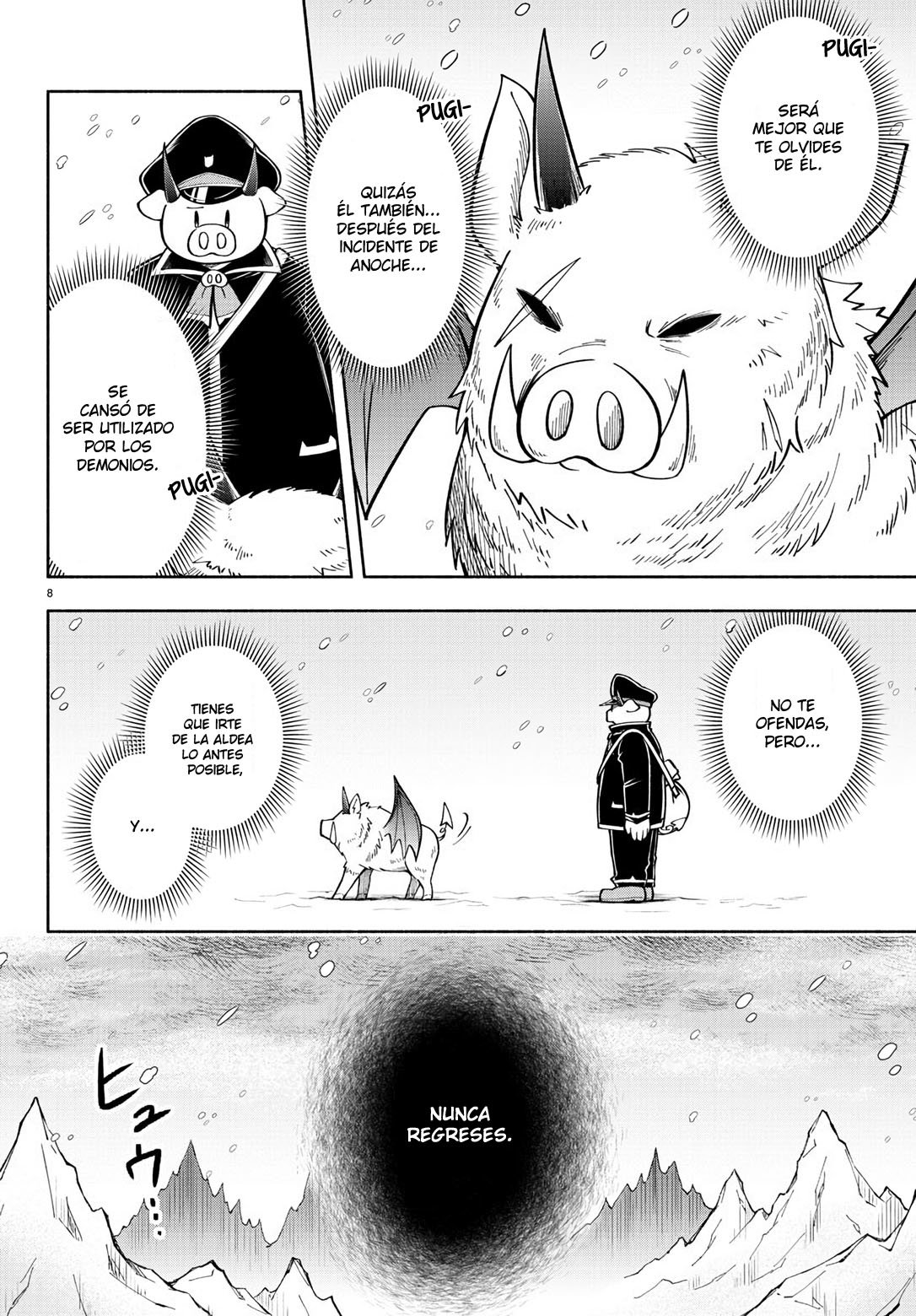 Makai no Shuyaku wa Wareware da! Capítulo 64 - Página 9 en español