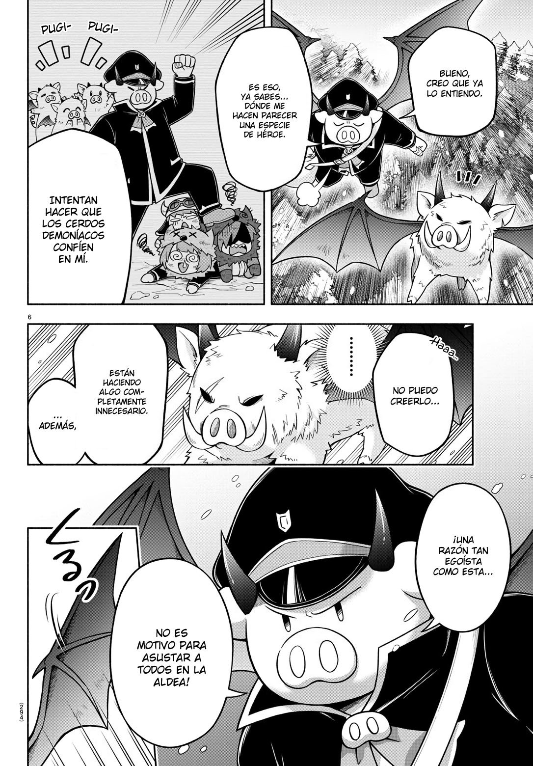 Makai no Shuyaku wa Wareware da! Capítulo 65 - Página 7 en español