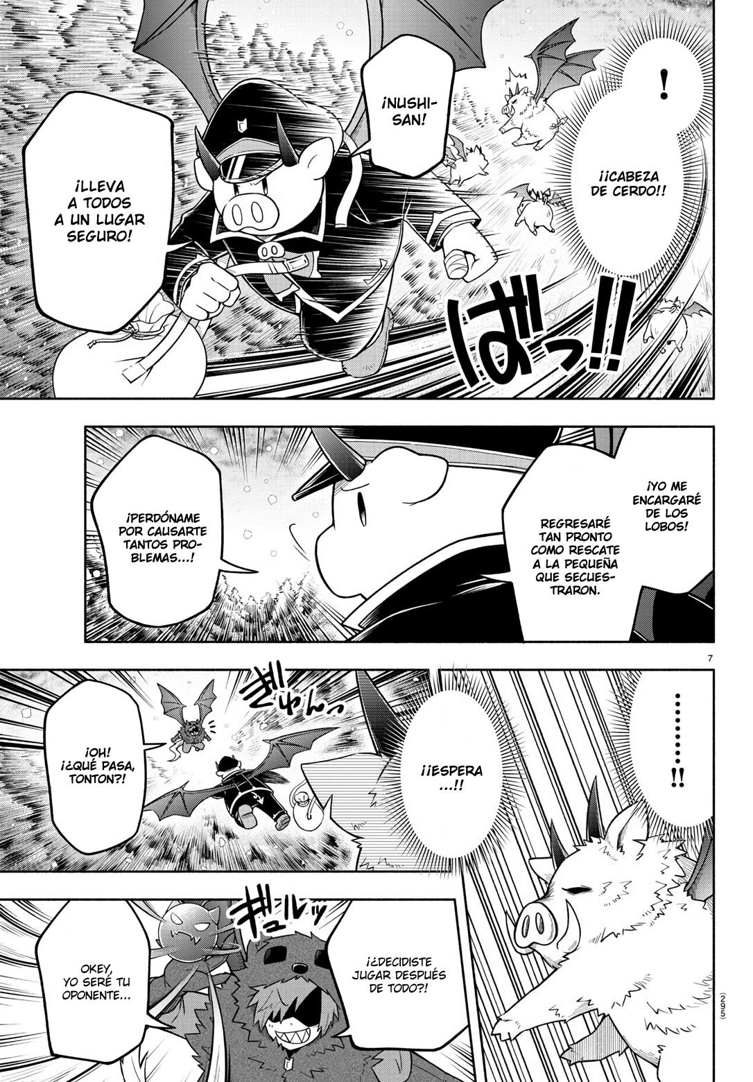 Makai no Shuyaku wa Wareware da! Capítulo 65 - Página 8 en español