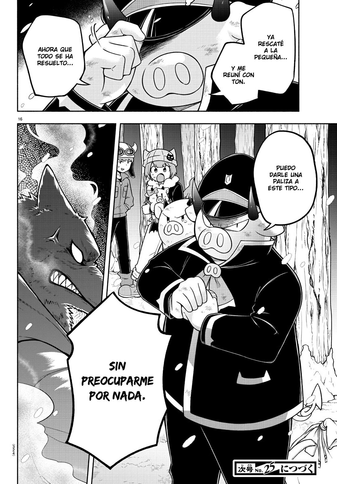 Makai no Shuyaku wa Wareware da! Capítulo 66 - Página 16 en español