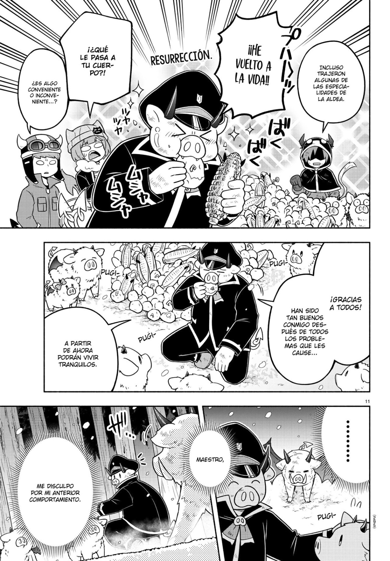 Makai no Shuyaku wa Wareware da! Capítulo 67 - Página 12 en español