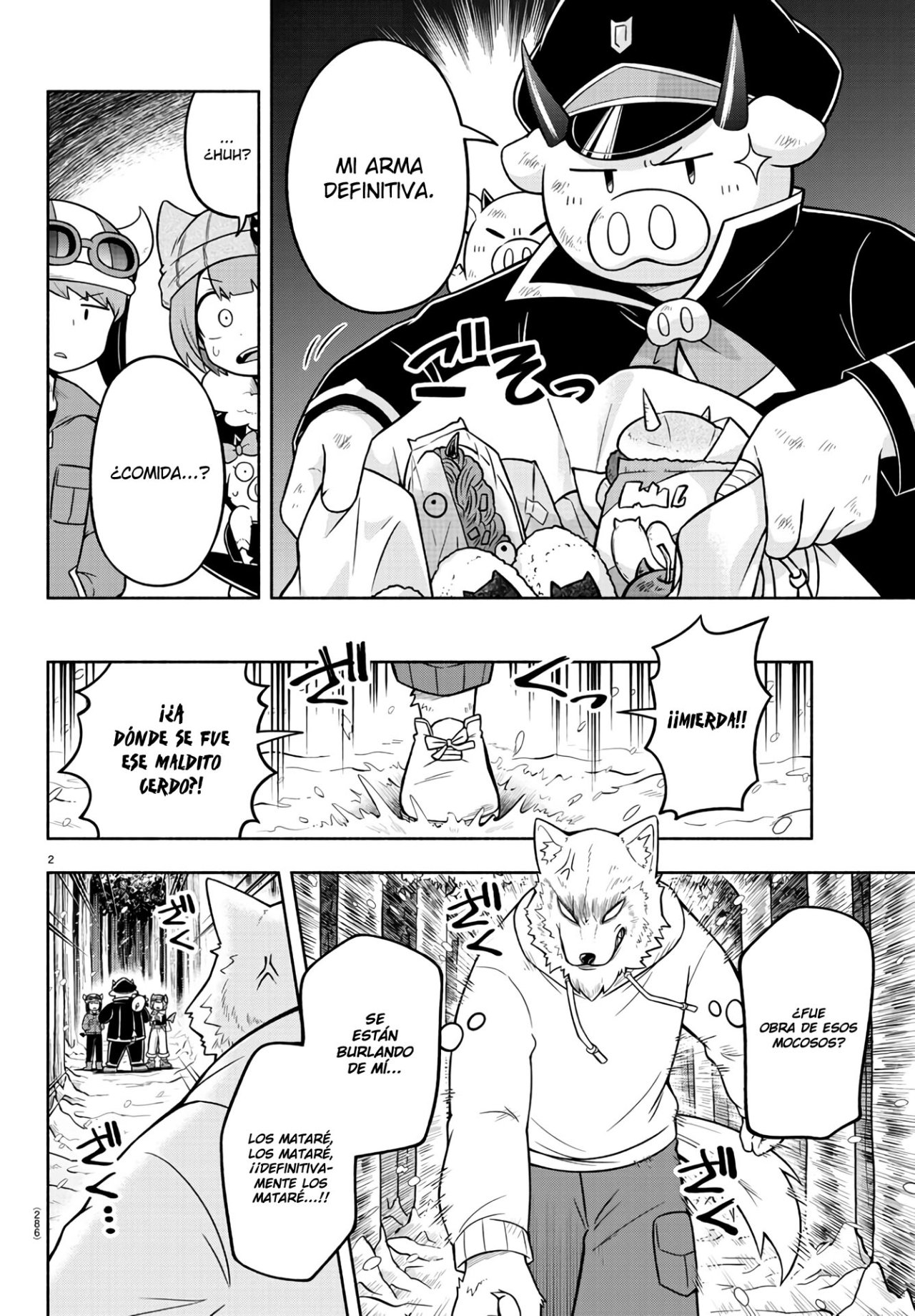 Makai no Shuyaku wa Wareware da! Capítulo 67 - Página 3 en español