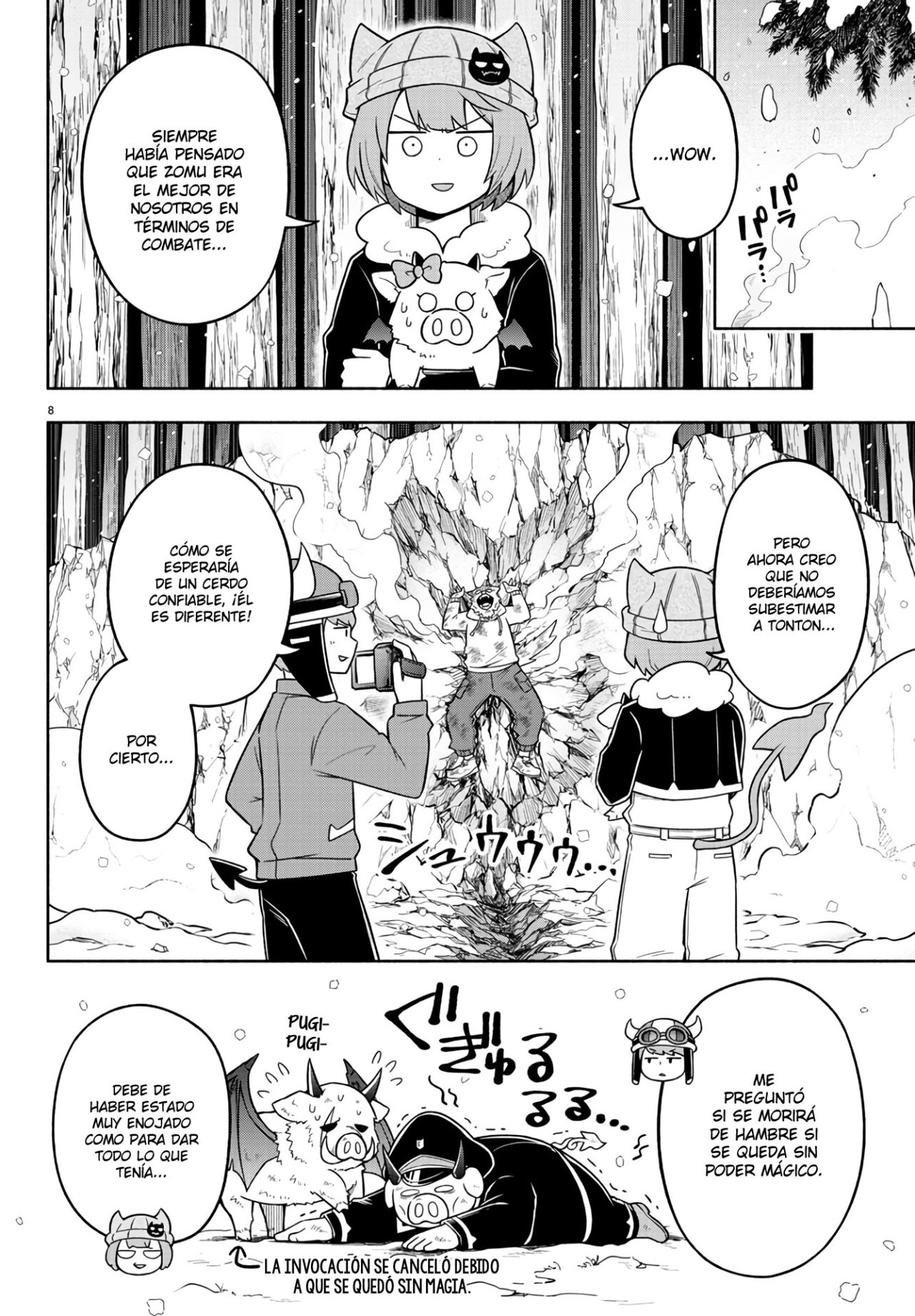 Makai no Shuyaku wa Wareware da! Capítulo 67 - Página 9 en español