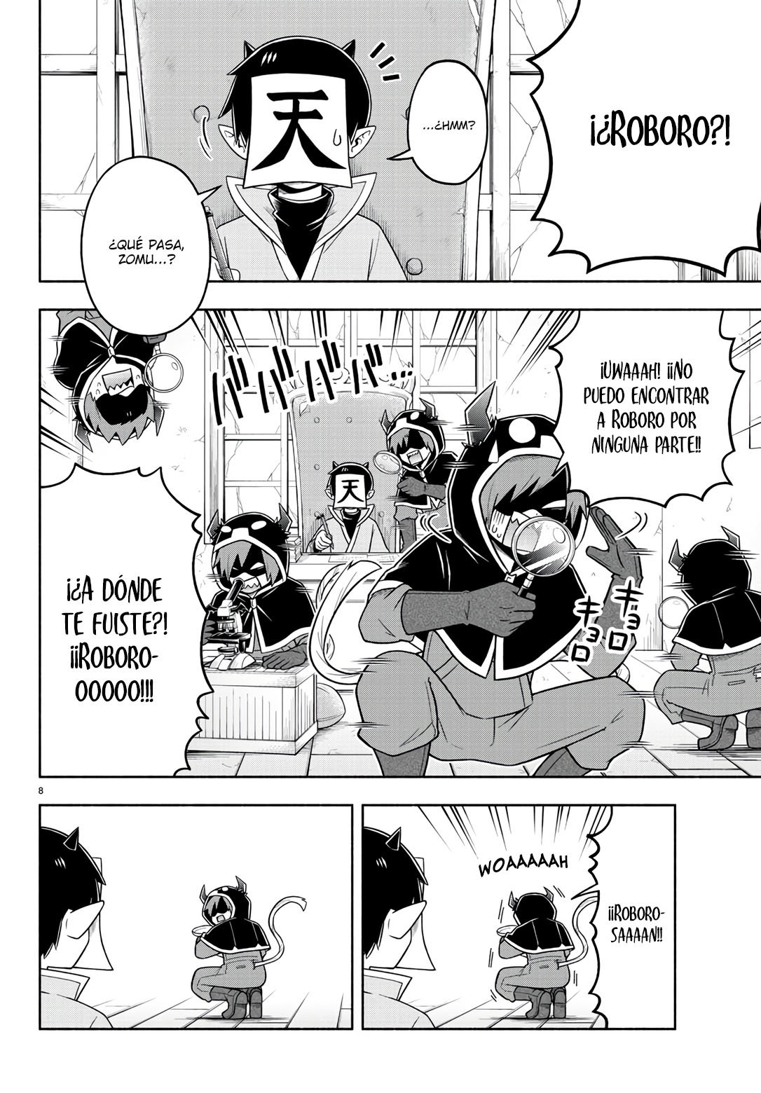 Makai no Shuyaku wa Wareware da! Capítulo 69 - Página 9 en español