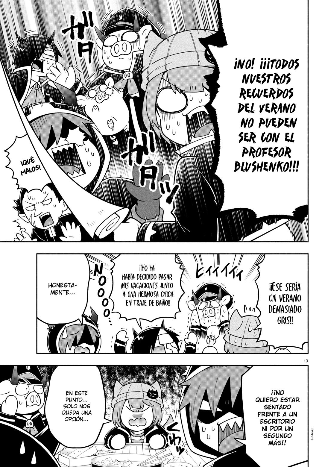 Makai no Shuyaku wa Wareware da! Capítulo 72 - Página 14 en español