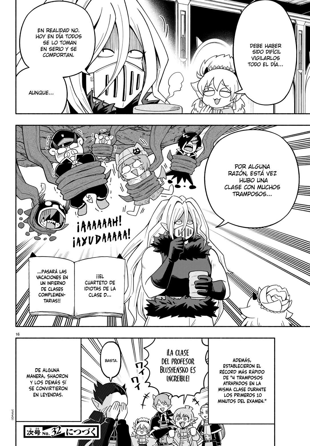 Makai no Shuyaku wa Wareware da! Capítulo 73 - Página 16 en español