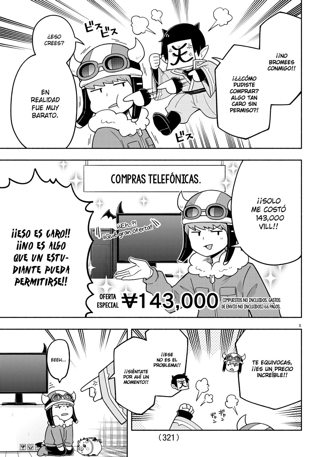 Makai no Shuyaku wa Wareware da! Capítulo 74 - Página 6 en español