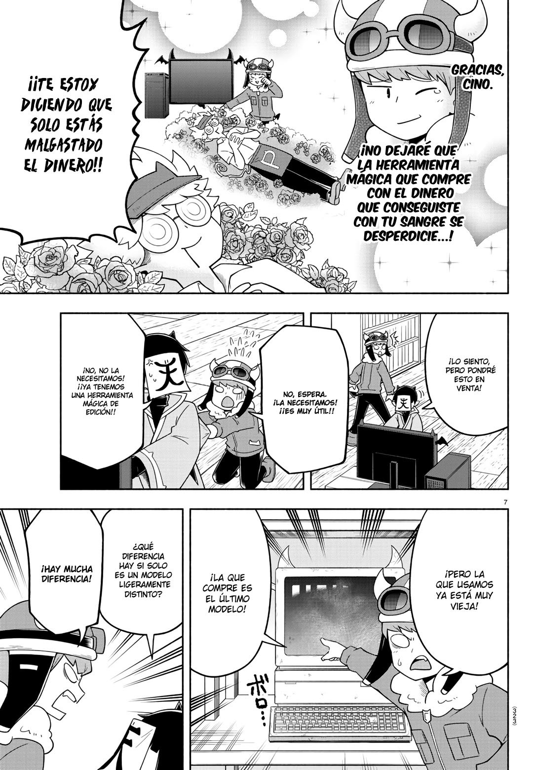 Makai no Shuyaku wa Wareware da! Capítulo 74 - Página 8 en español