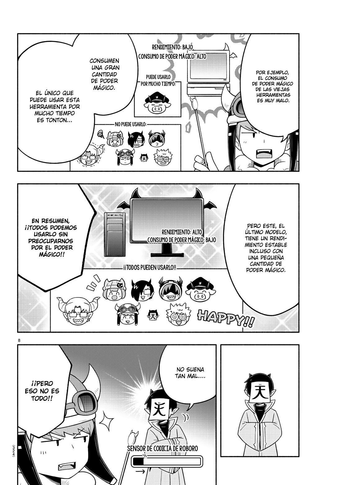 Makai no Shuyaku wa Wareware da! Capítulo 74 - Página 9 en español