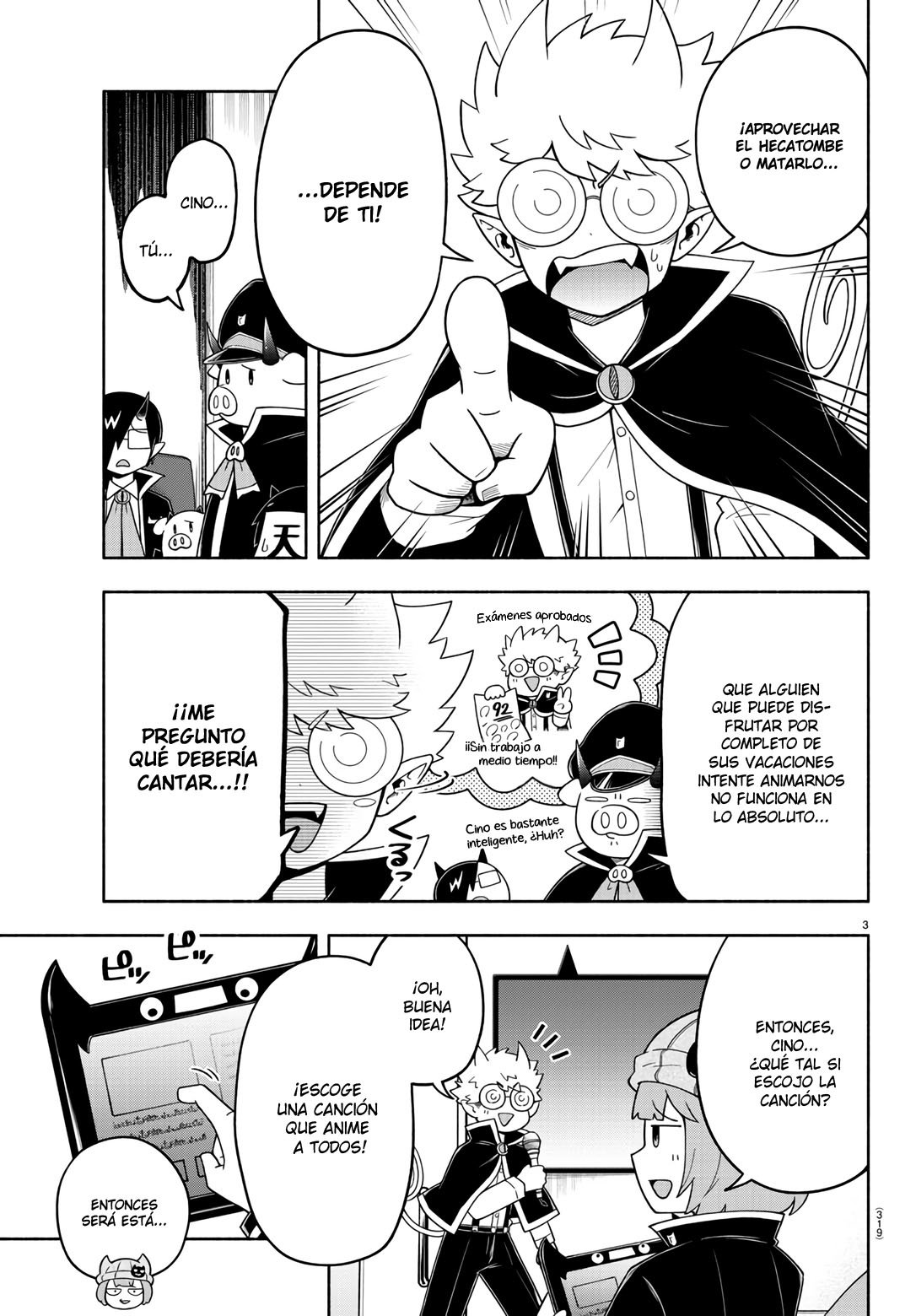 Makai no Shuyaku wa Wareware da! Capítulo 75 - Página 4 en español