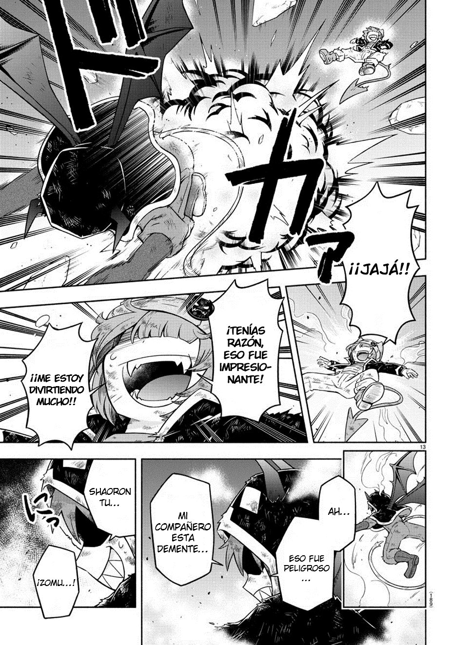 Makai no Shuyaku wa Wareware da! Capítulo 8 - Página 13 en español