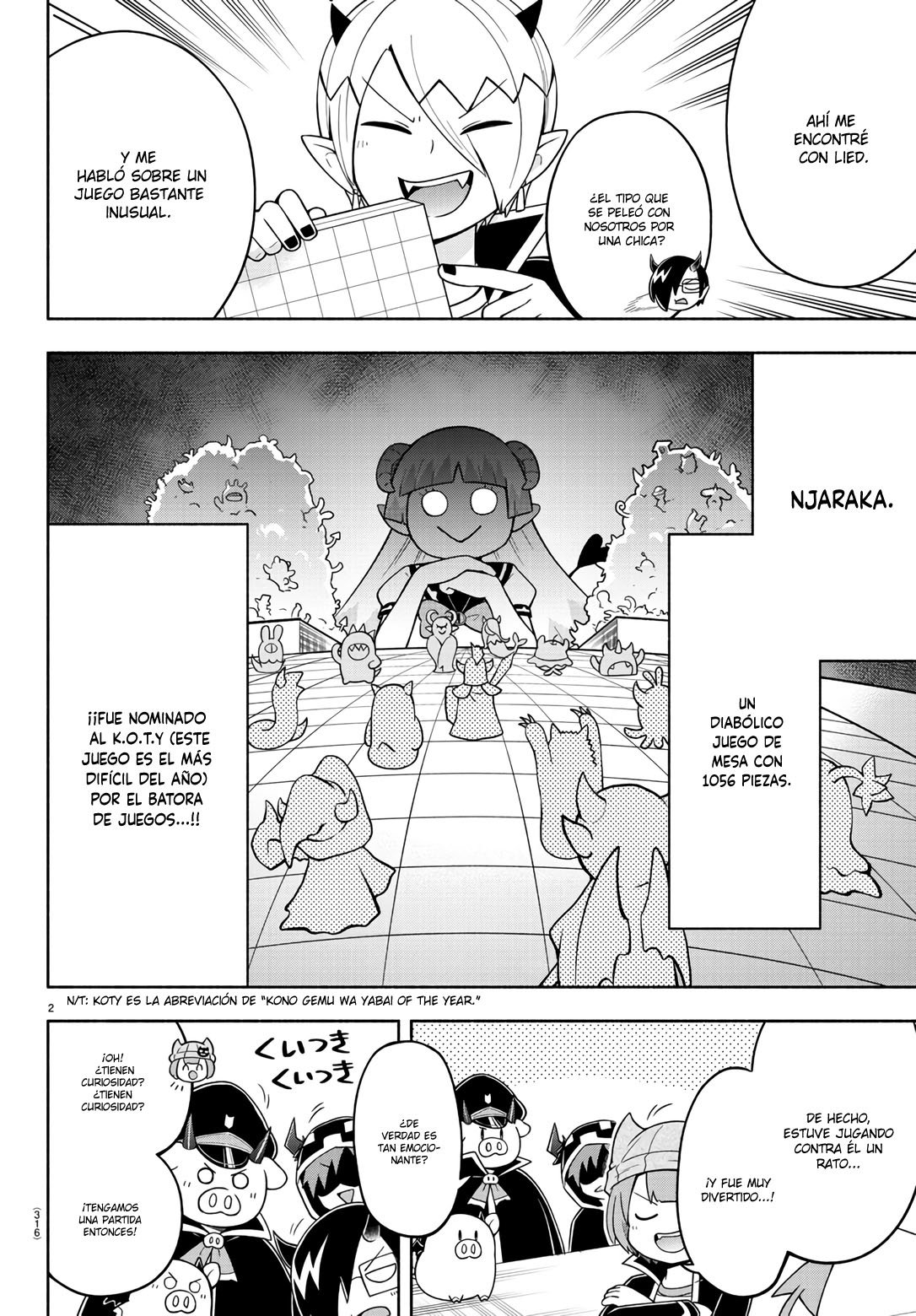Makai no Shuyaku wa Wareware da! Capítulo 80 - Página 3 en español