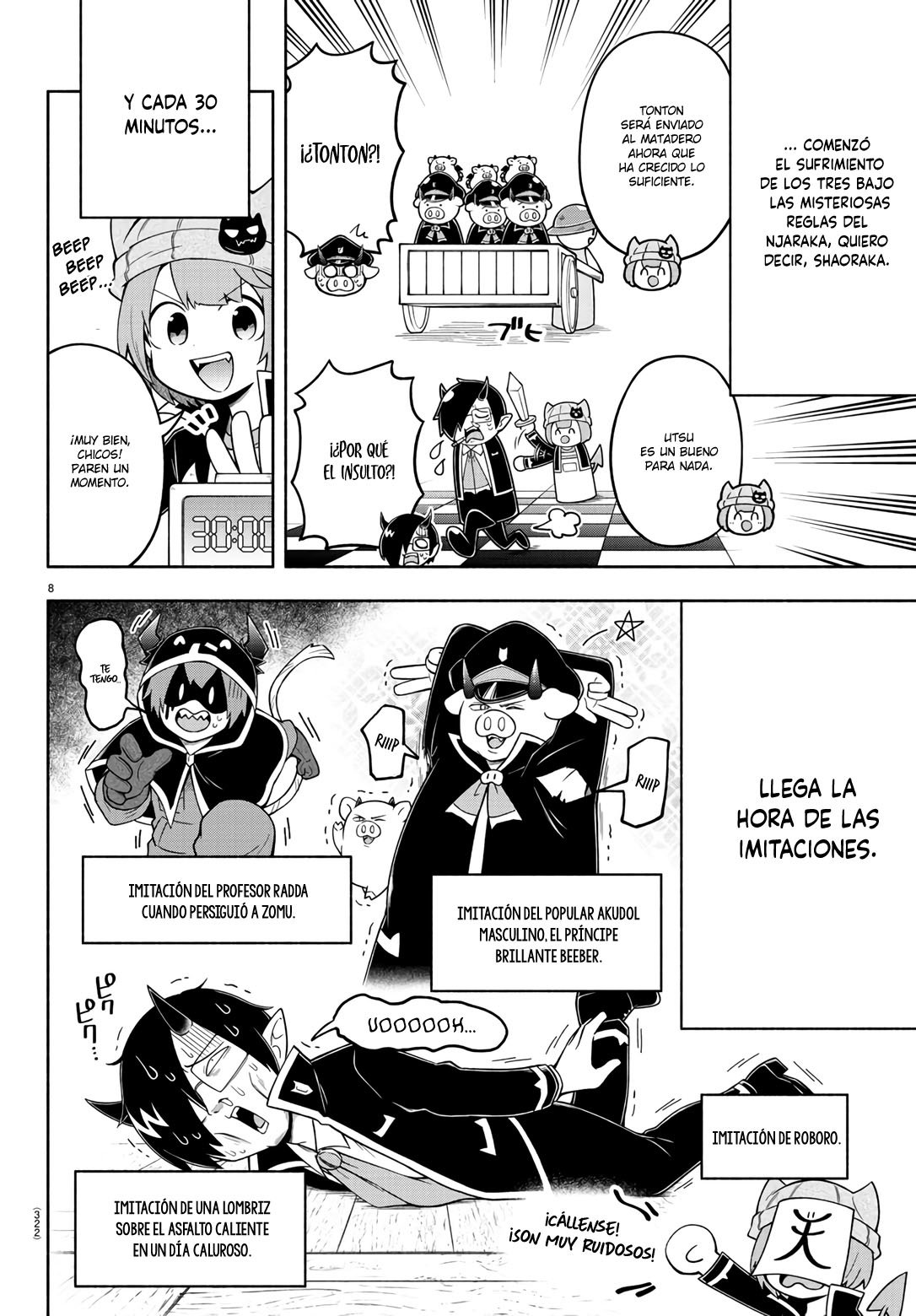 Makai no Shuyaku wa Wareware da! Capítulo 80 - Página 9 en español
