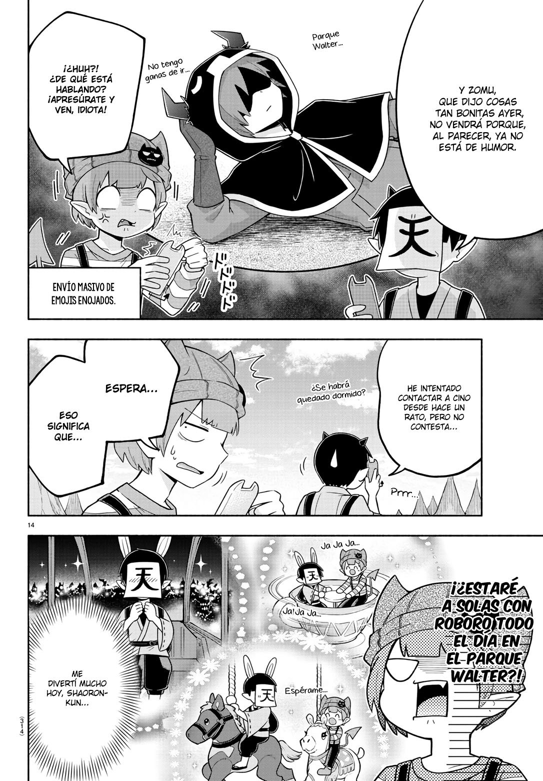Makai no Shuyaku wa Wareware da! Capítulo 82 - Página 15 en español