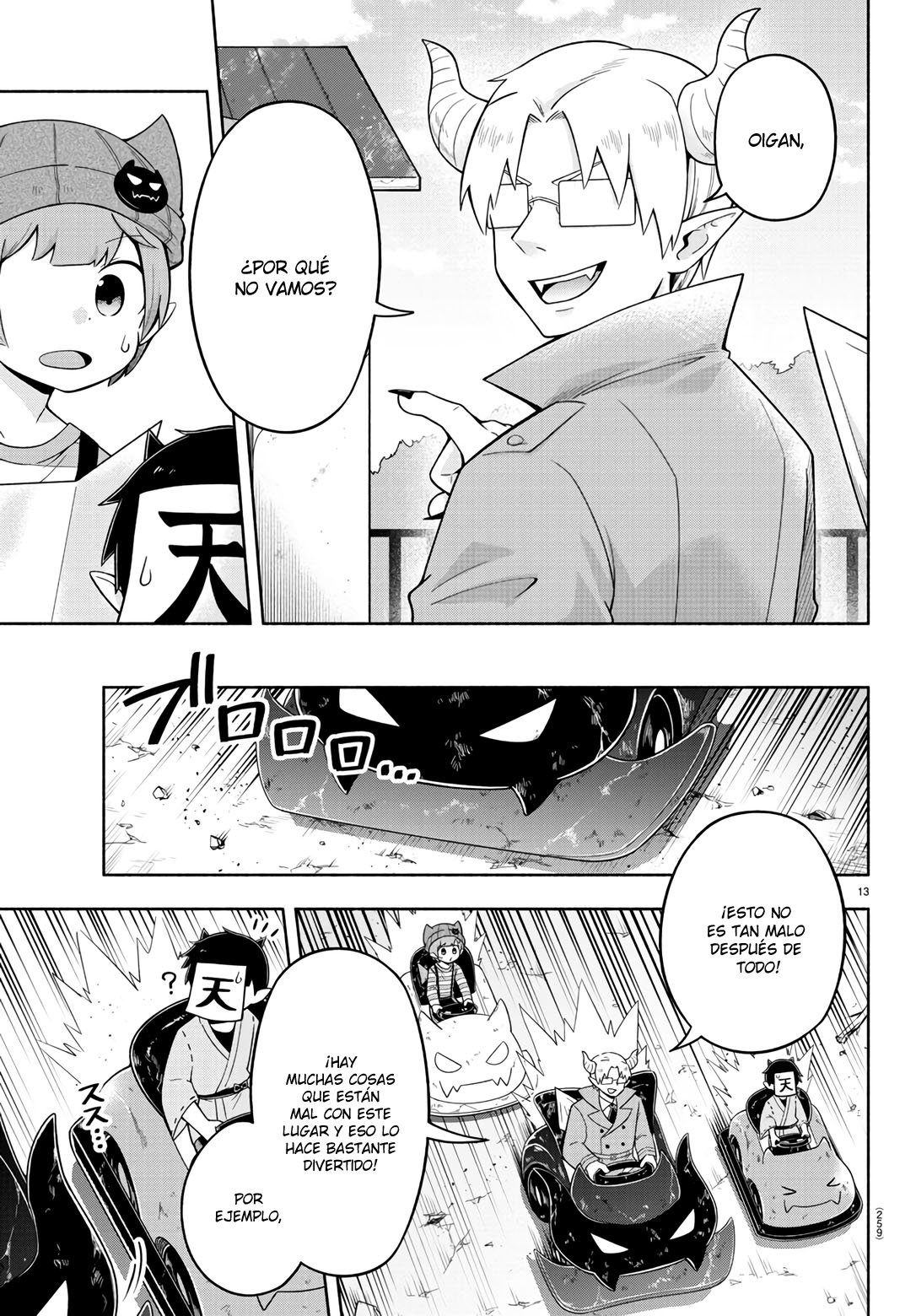 Makai no Shuyaku wa Wareware da! Capítulo 83 - Página 13 en español