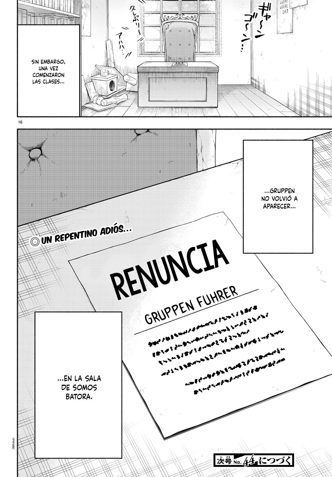 Makai no Shuyaku wa Wareware da! Capítulo 84 - Página 16 en español