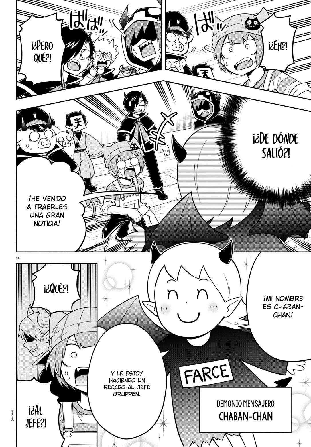 Makai no Shuyaku wa Wareware da! Capítulo 86 - Página 14 en español