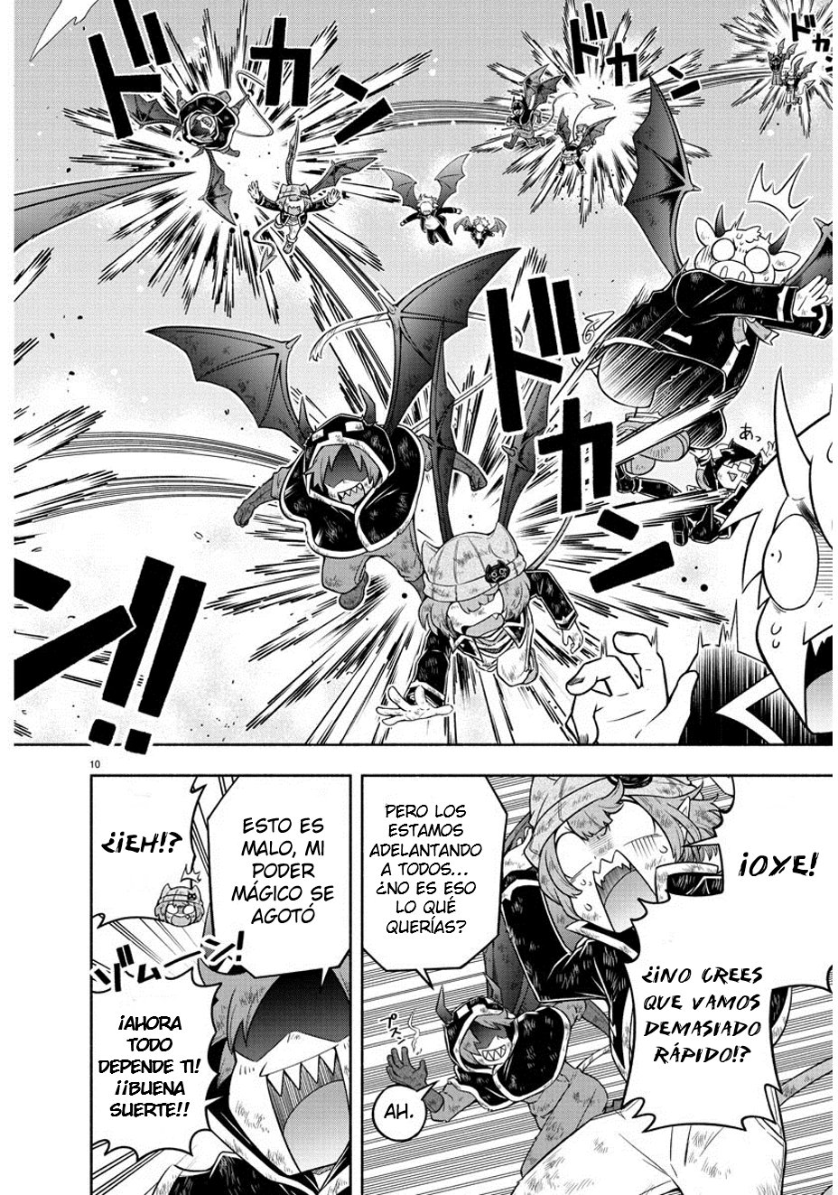 Makai no Shuyaku wa Wareware da! Capítulo 9 - Página 10 en español