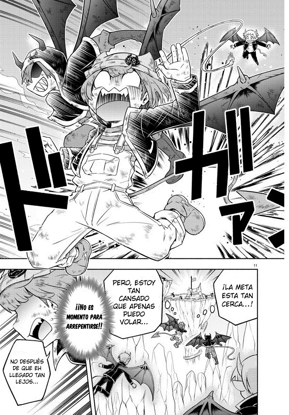 Makai no Shuyaku wa Wareware da! Capítulo 9 - Página 11 en español