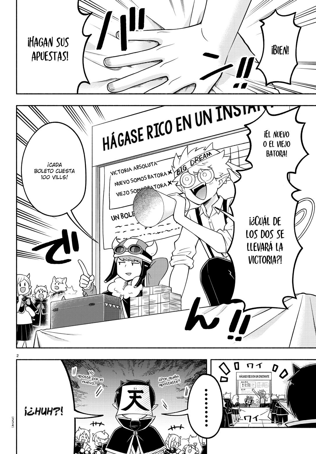 Makai no Shuyaku wa Wareware da! Capítulo 92 - Página 3 en español