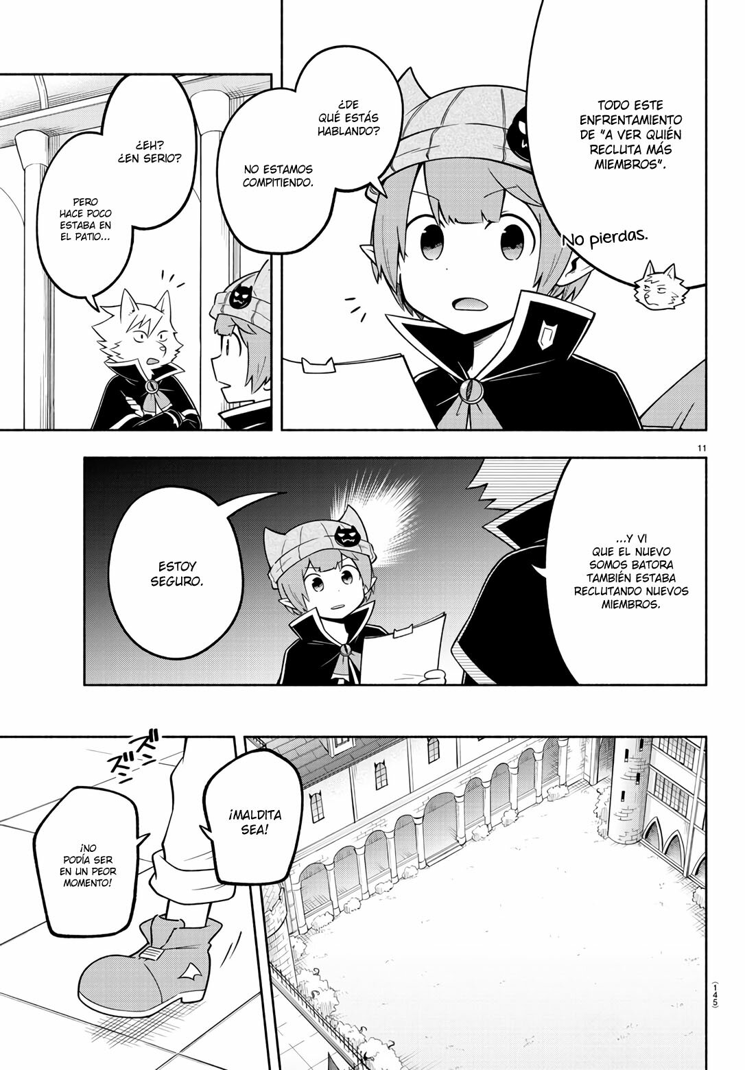 Makai no Shuyaku wa Wareware da! Capítulo 95 - Página 11 en español